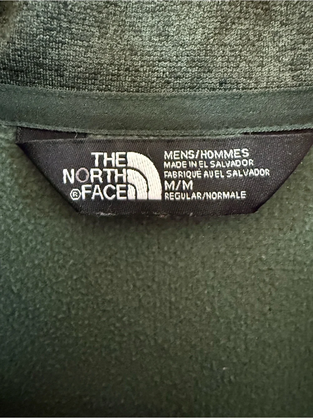 The North Face Men’s Canyonland Dark Green Full-Zip Jacket Size Medium